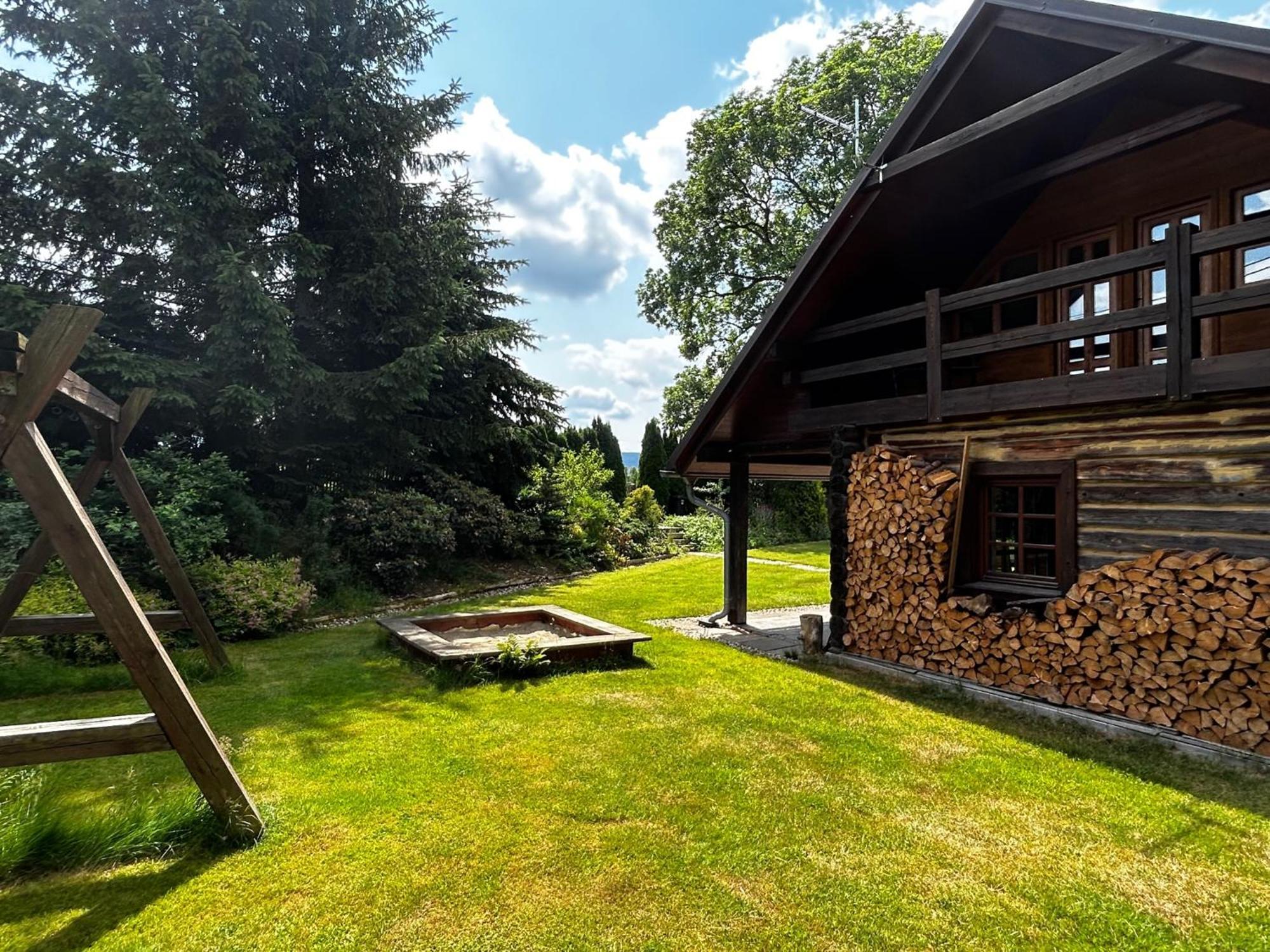 Log Cabin In Czech-Saxon Switzerland Šluknov Zewnętrze zdjęcie